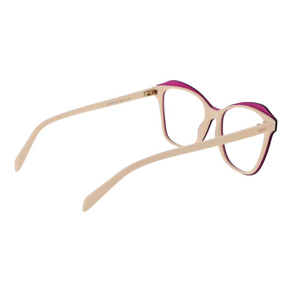 Emilio Pucci Multicolor Plastic Glasses (Frames) - Luxe Marca