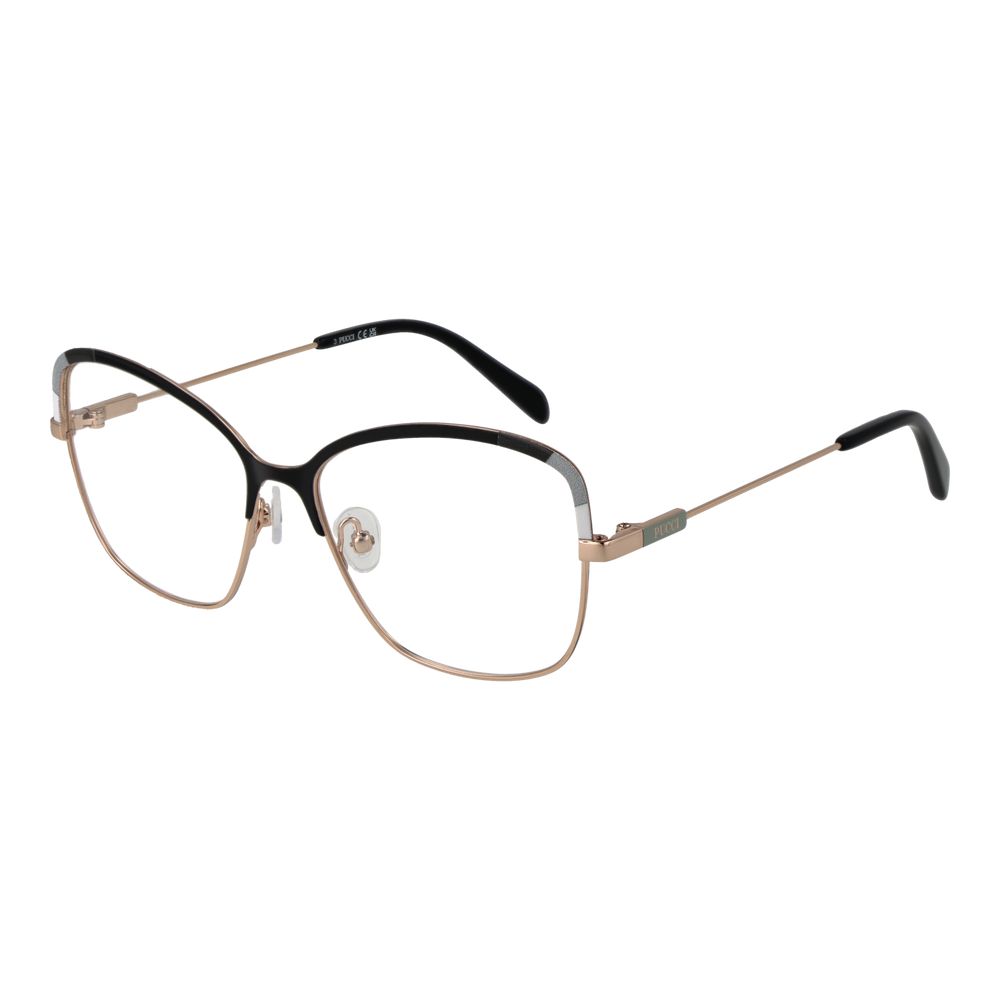 Emilio Pucci Black Metal Glasses (Frames) - Luxe Marca