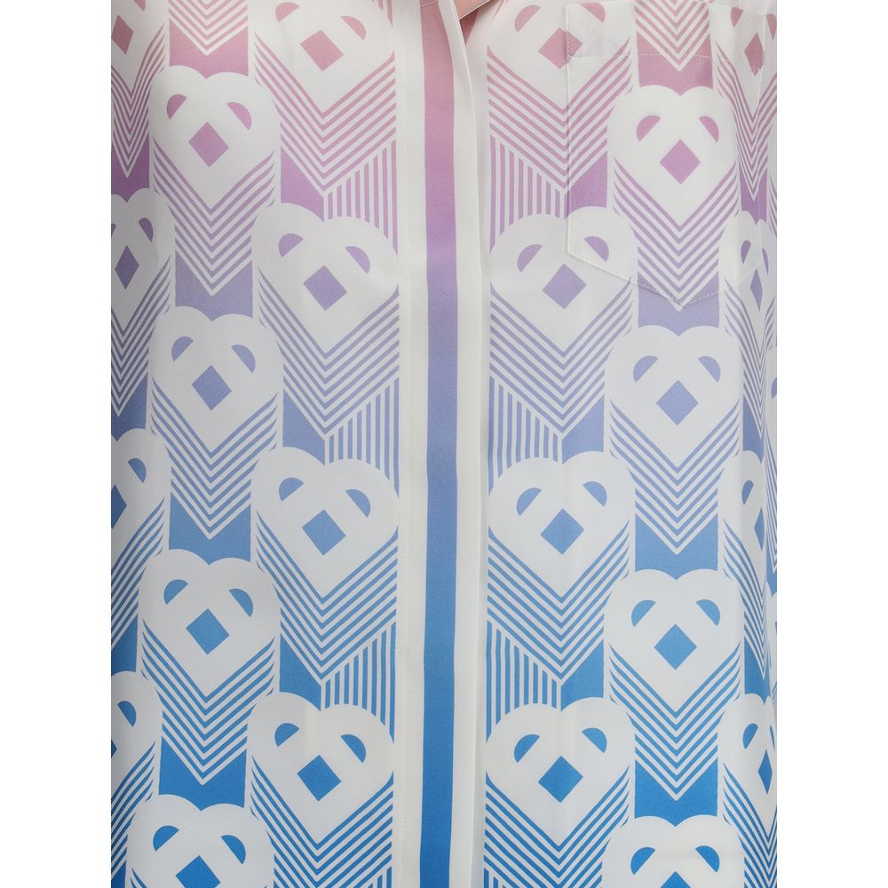 Casablanca Multicolor Silk Pattern Shirt