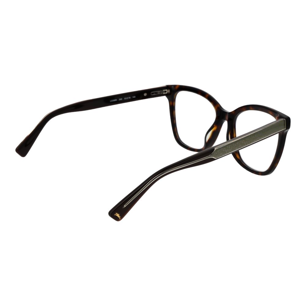 Longchamp Brown Acetate Glasses (Frames) - Luxe Marca
