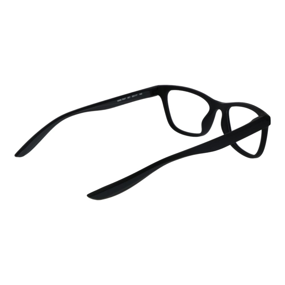 Nike Black Stainless Steel Glasses (Frames) - Luxe Marca