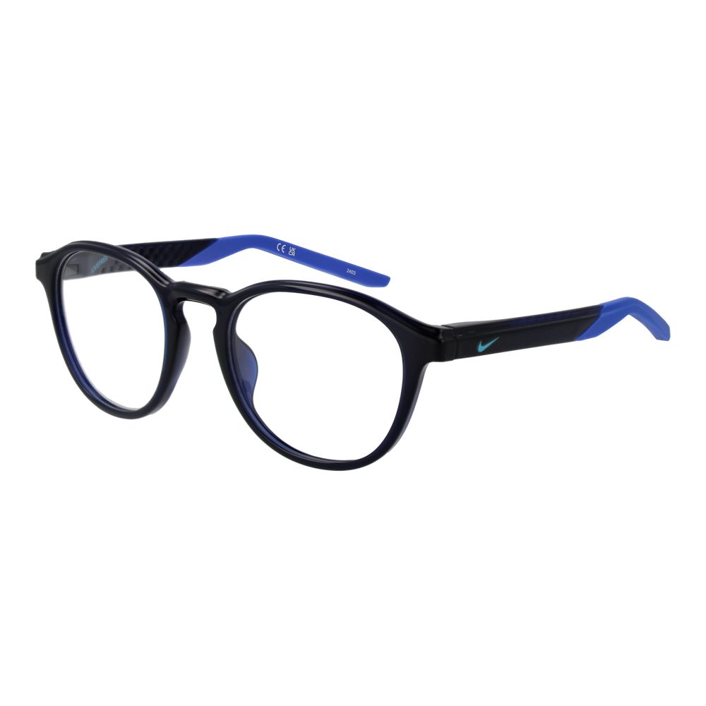 Nike Blue Stainless Steel Glasses (Frames) - Luxe Marca