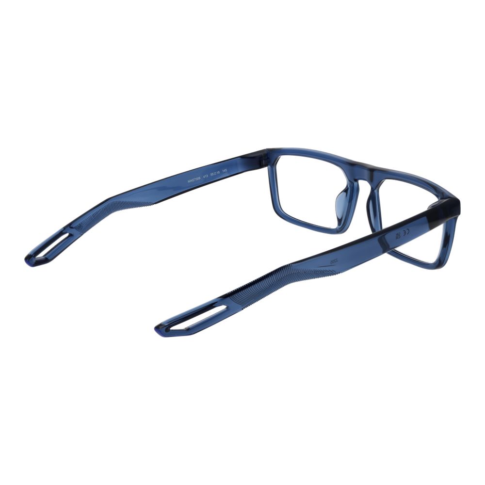 Nike Blue Stainless Steel Glasses (Frames) - Luxe Marca