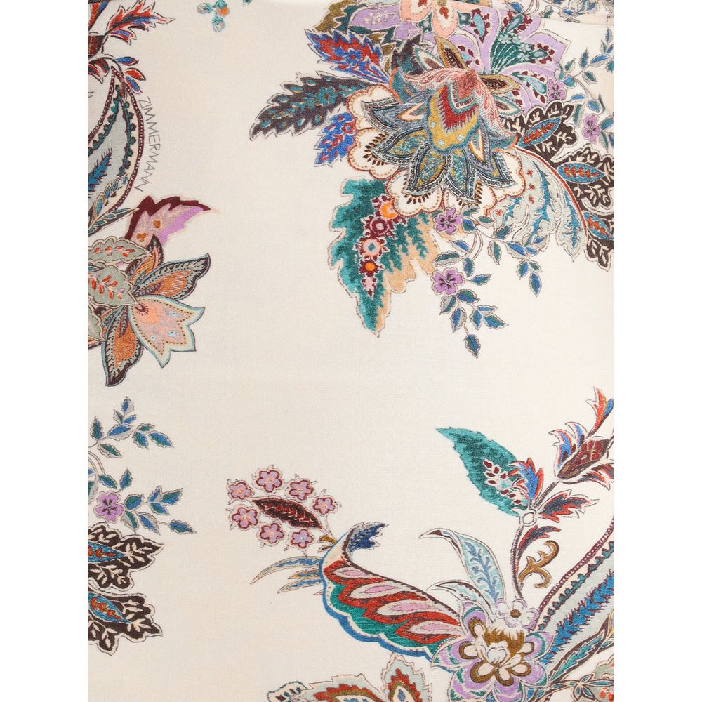 بدلة سباحة زيمرمان متعددة الألوان من الليكرا من قطعة واحدة