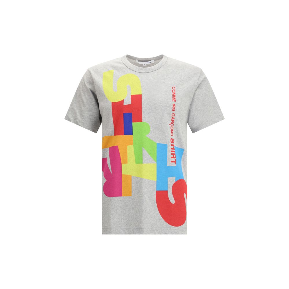 Comme Des Garçons Gray Cotton T-Shirt