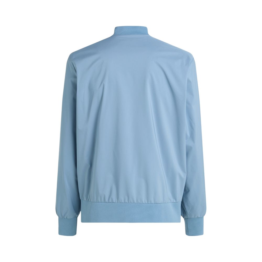 Calvin Klein Light Blue Recycled Polyester Jackets & Coat