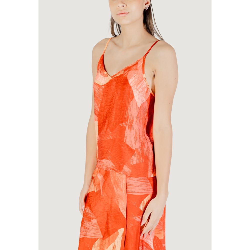 بلوزة من البولي أميد باللون الأحمر من فيلا كلوز