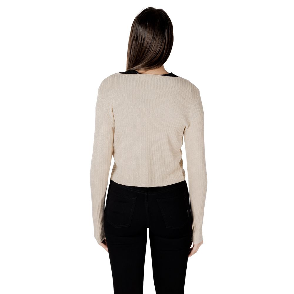 Morgan De Toi Gold Viscose Sweater