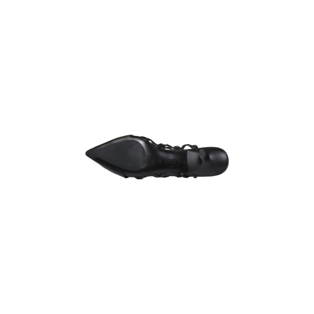 ASH Black Leather High Heel Pumps