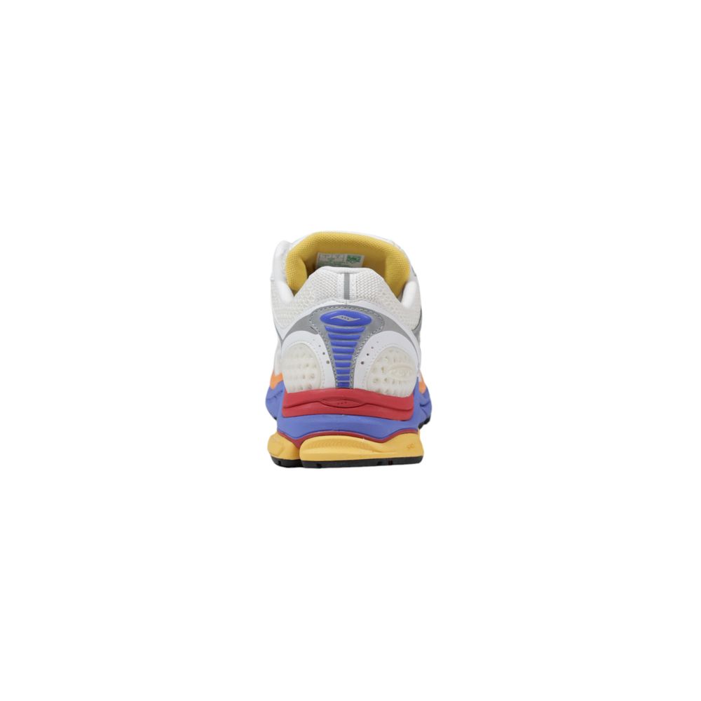 Saucony White Synthetic Athletic Sneakers