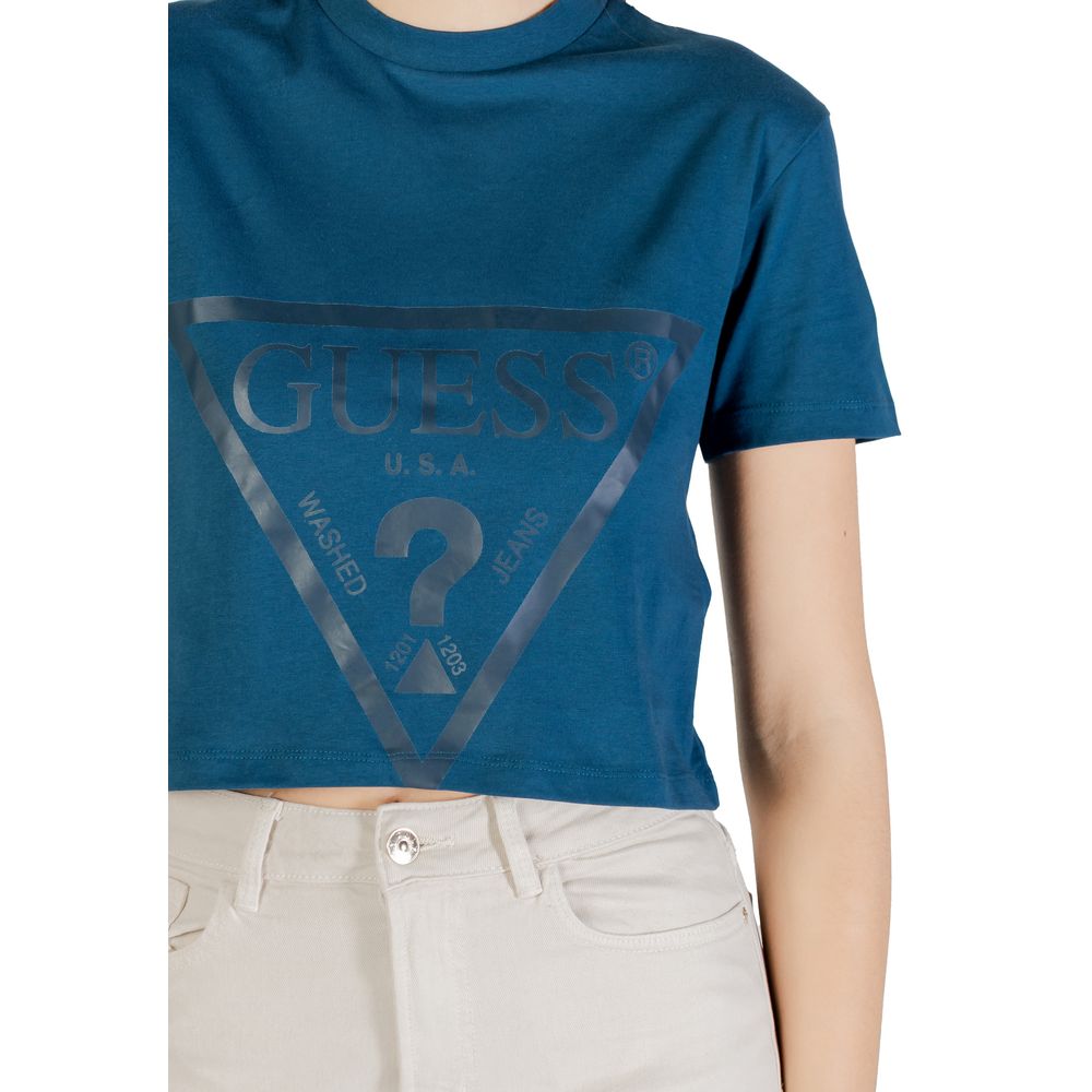 ملابس رياضية قطنية سوداء نشطة من Guess