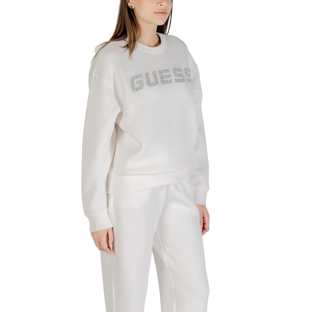 سويت شيرت Guess Active Cream Viscose