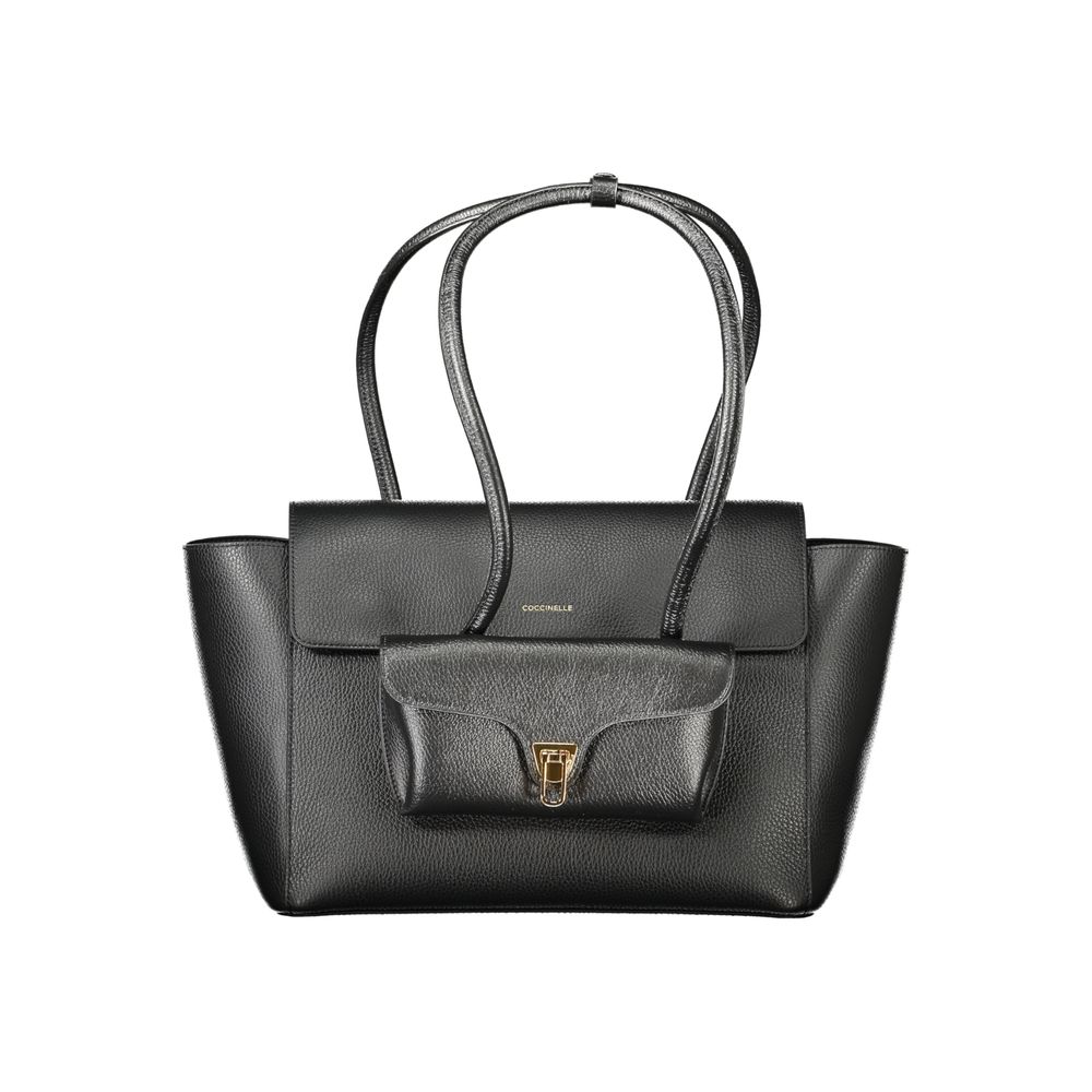 Coccinelle Black Leather Women Handbag