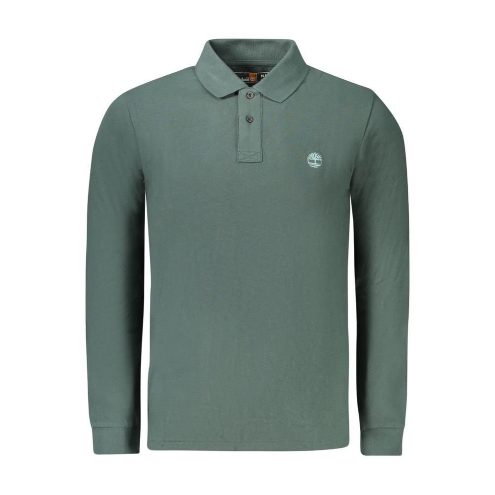 Timberland Verde Cotton Men Polo