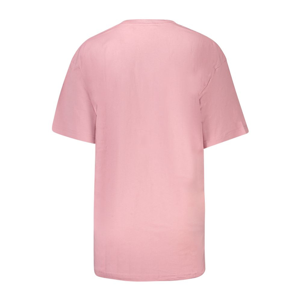 Vans Pink Cotton Women T-Shirt
