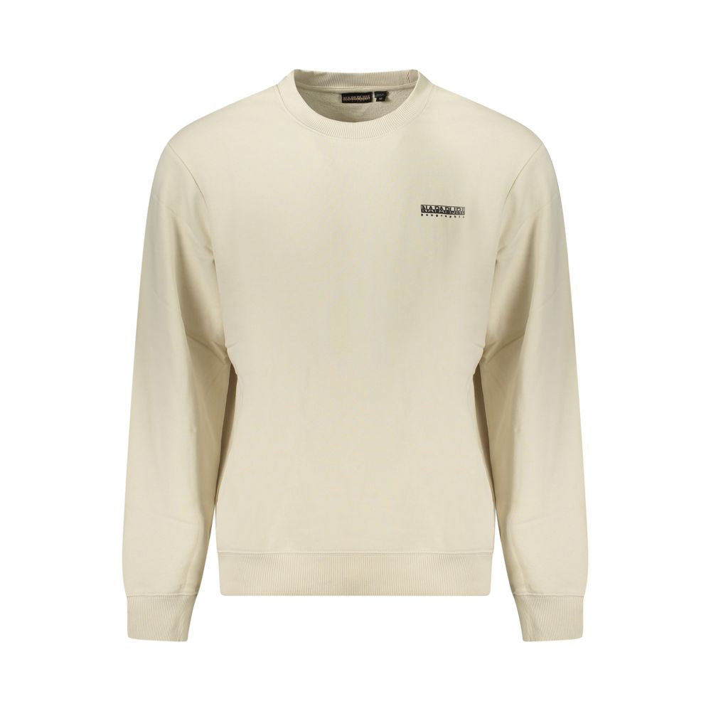 Napapijri Beige Cotton Men Sweater