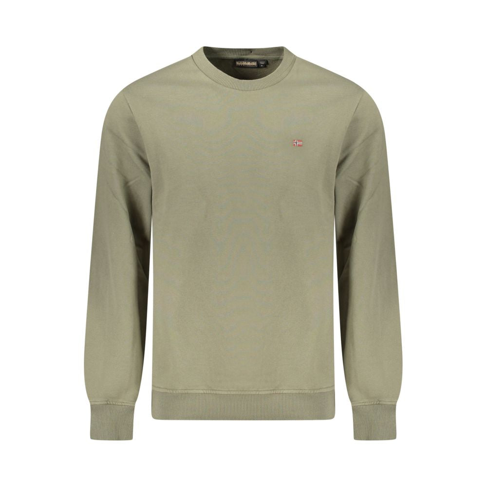 Napapijri Verde Cotton Men's Sweatshirt