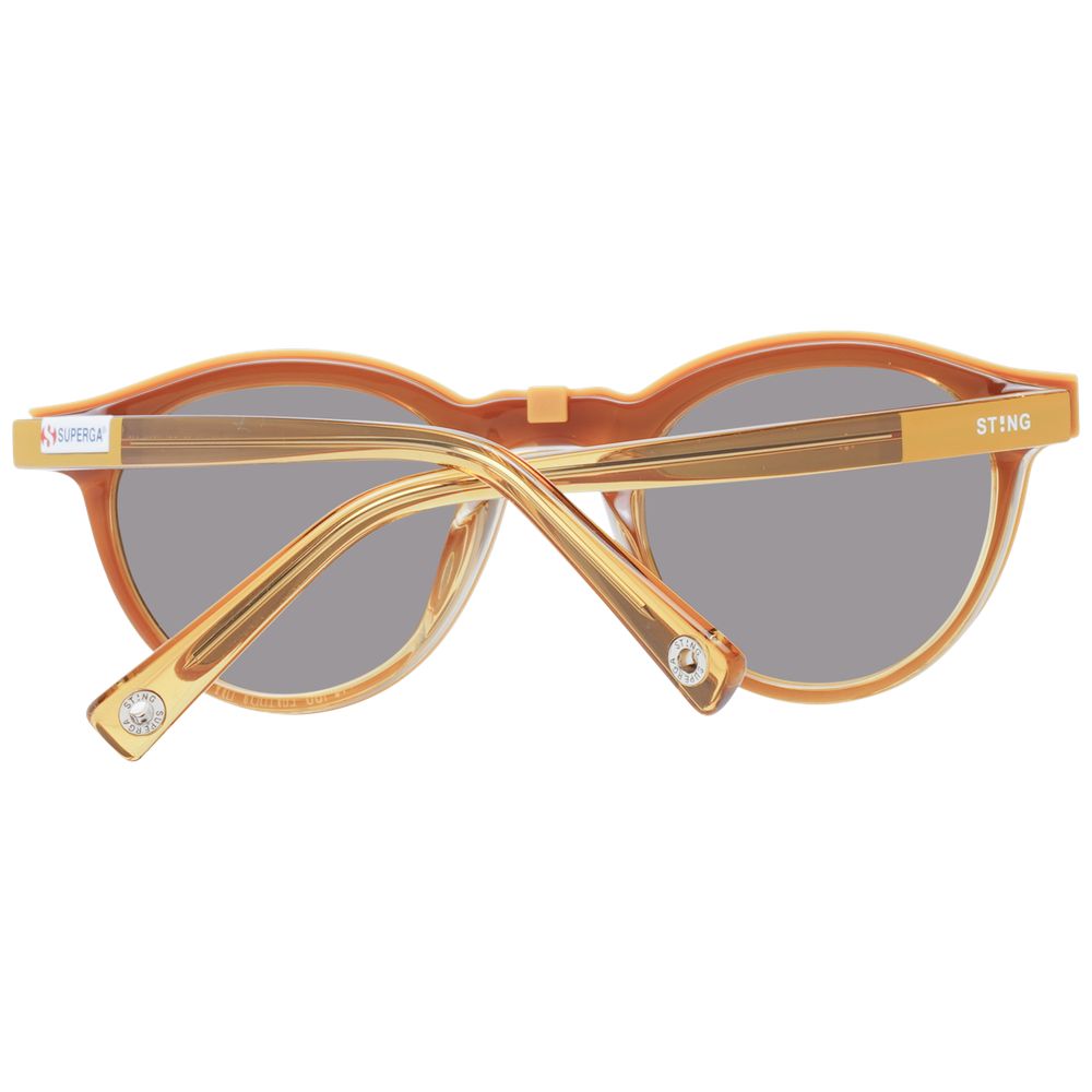 Sting Brown Acetate & Plastic Glasses (Frames) - Luxe Marca