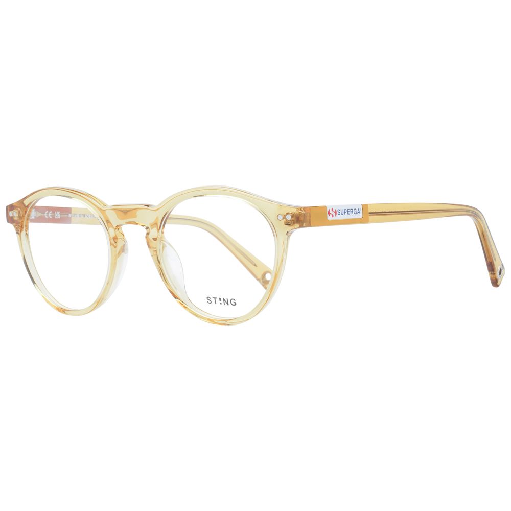 Sting Brown Acetate & Plastic Glasses (Frames) - Luxe Marca