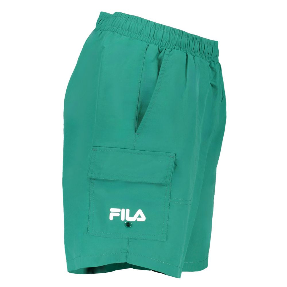 بوكسر السباحة الرجالي من Fila Verde Poliammide