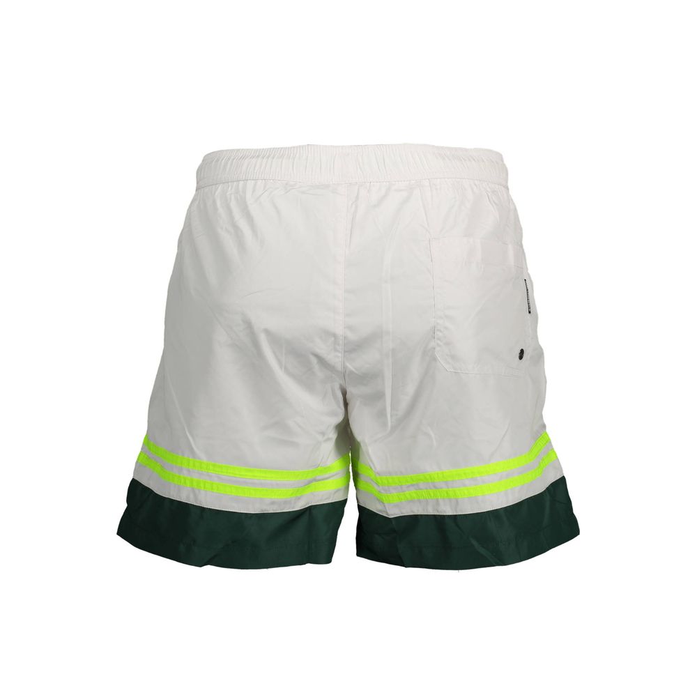 بوكسر سباحة رجالي من كارل لاغرفيلد بيانكو مصنوع من البوليستر