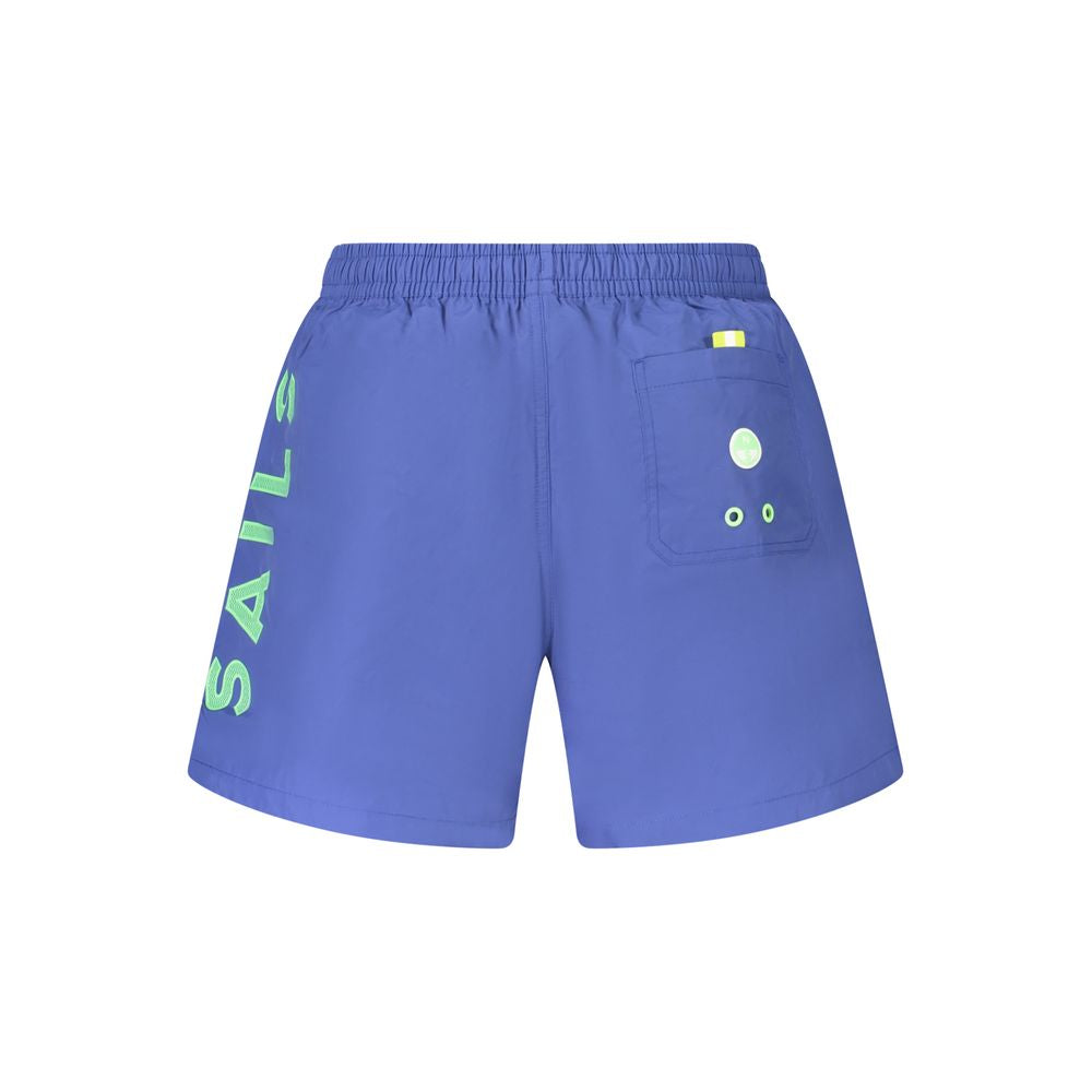 North Sails Blue Nylon Men's Swim Trunk