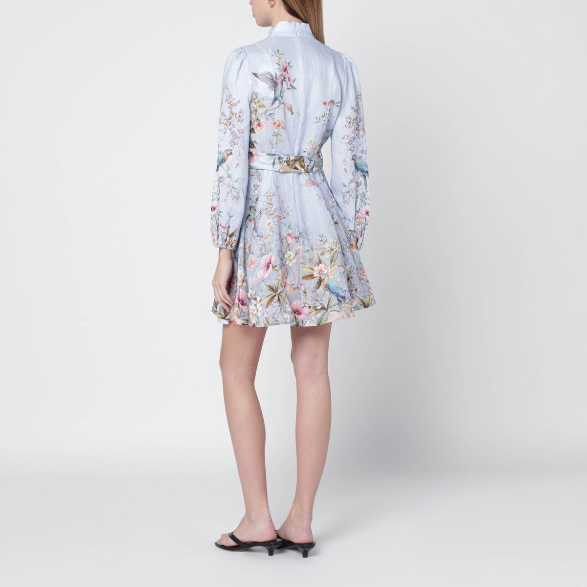 Zimmermann ZIMMERMANN Rebellion blue Aviary mini dress
