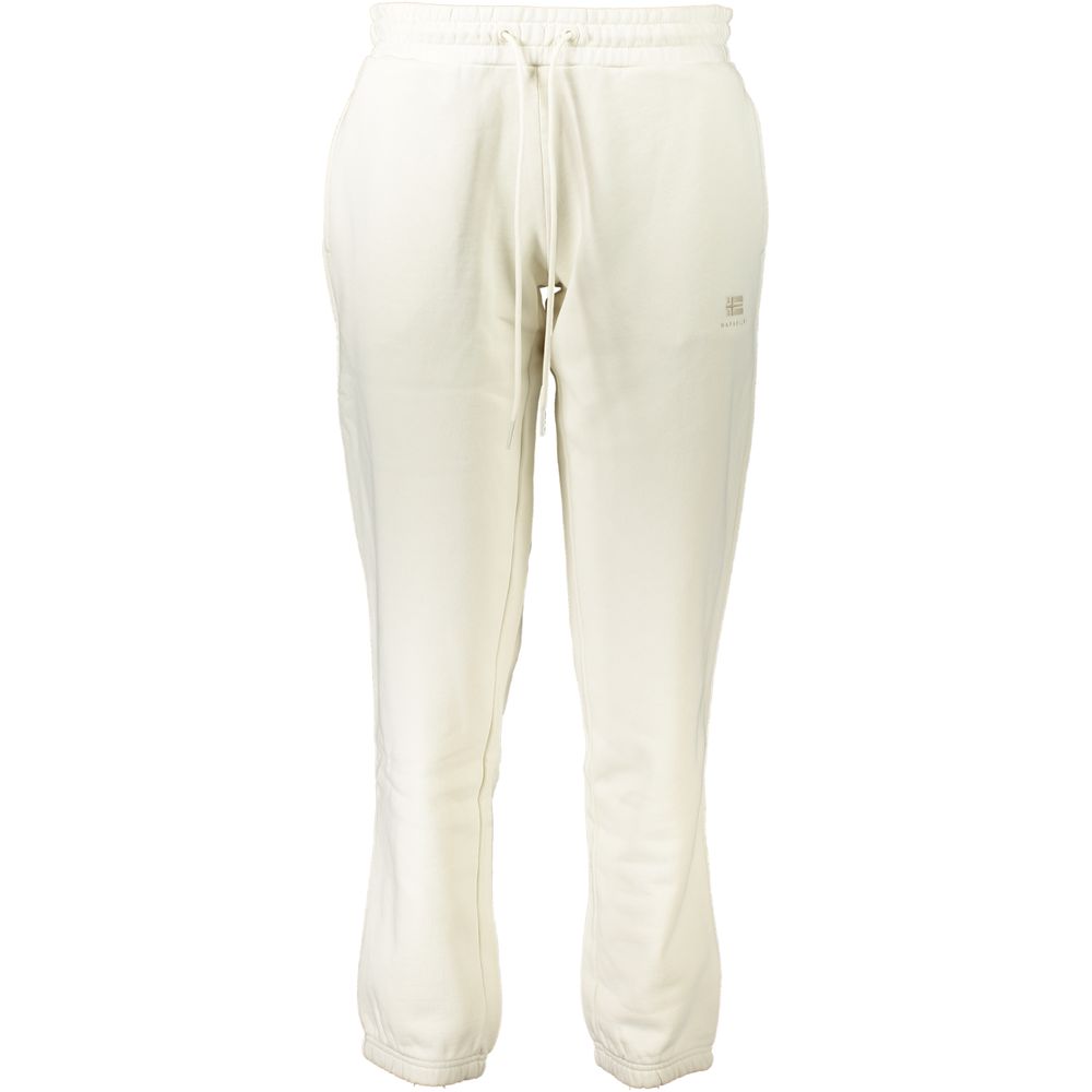 Napapijri White Cotton Women's Sweatpant