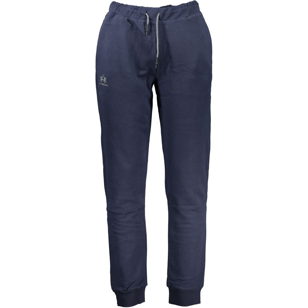 La Martina Blue Cotton Men's Sweatpant