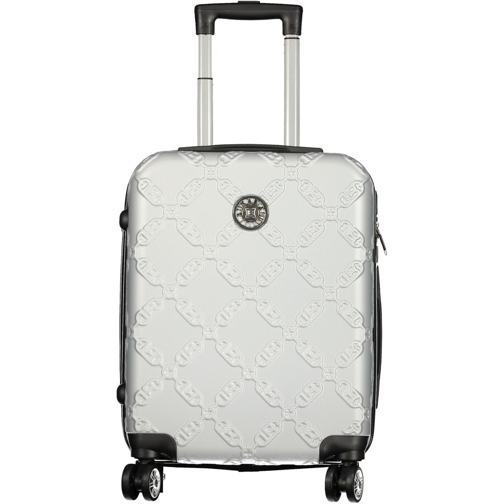 Laura Biagiotti Argento Poliuretano Women's Travel Trolley Set