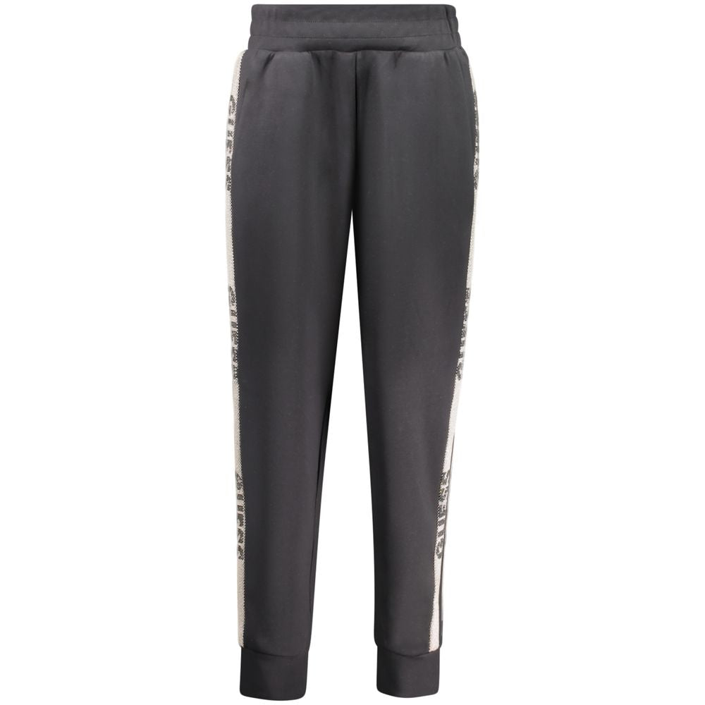 Guess Jeans Black Viscose Women's Sweatpant