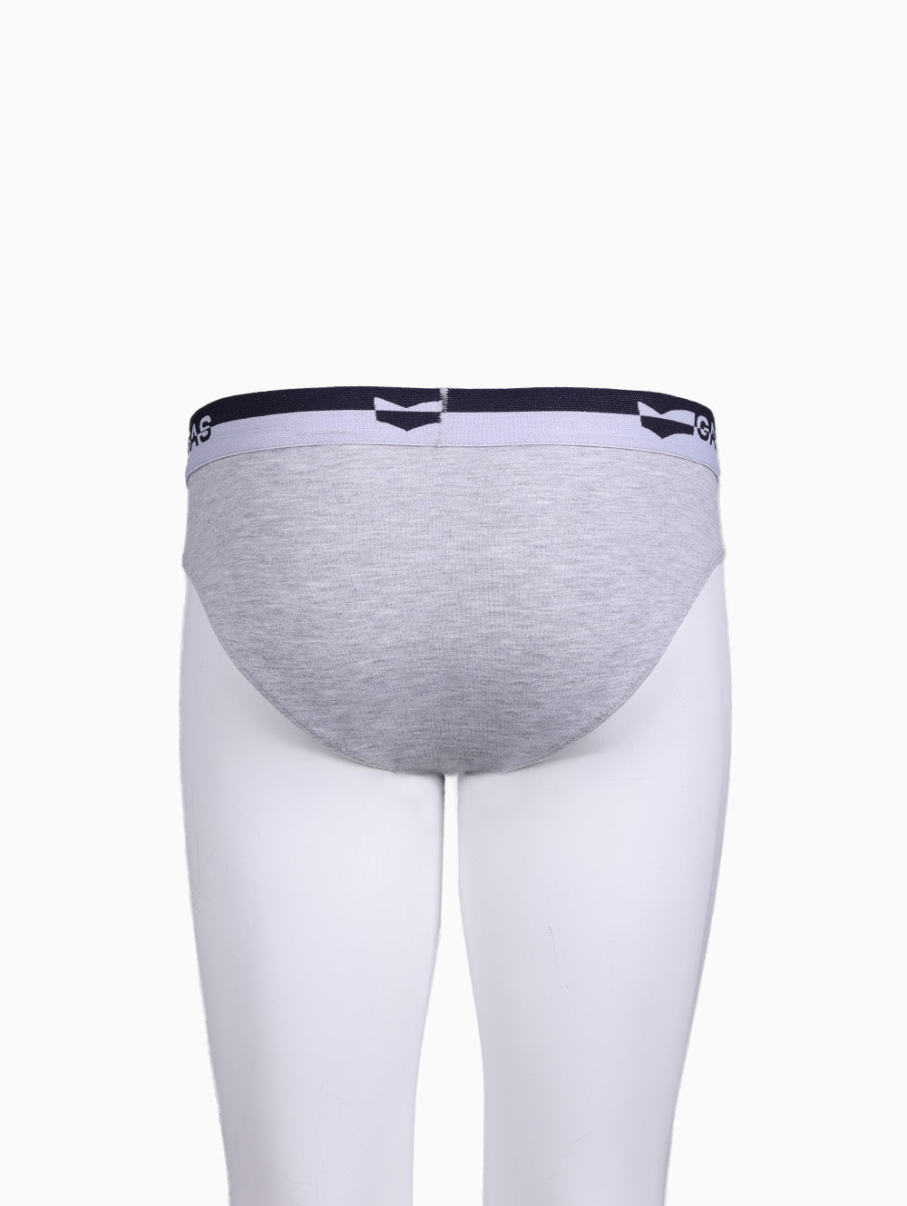 GAS Men’s Brief Gasby Fit in melange grey – back view