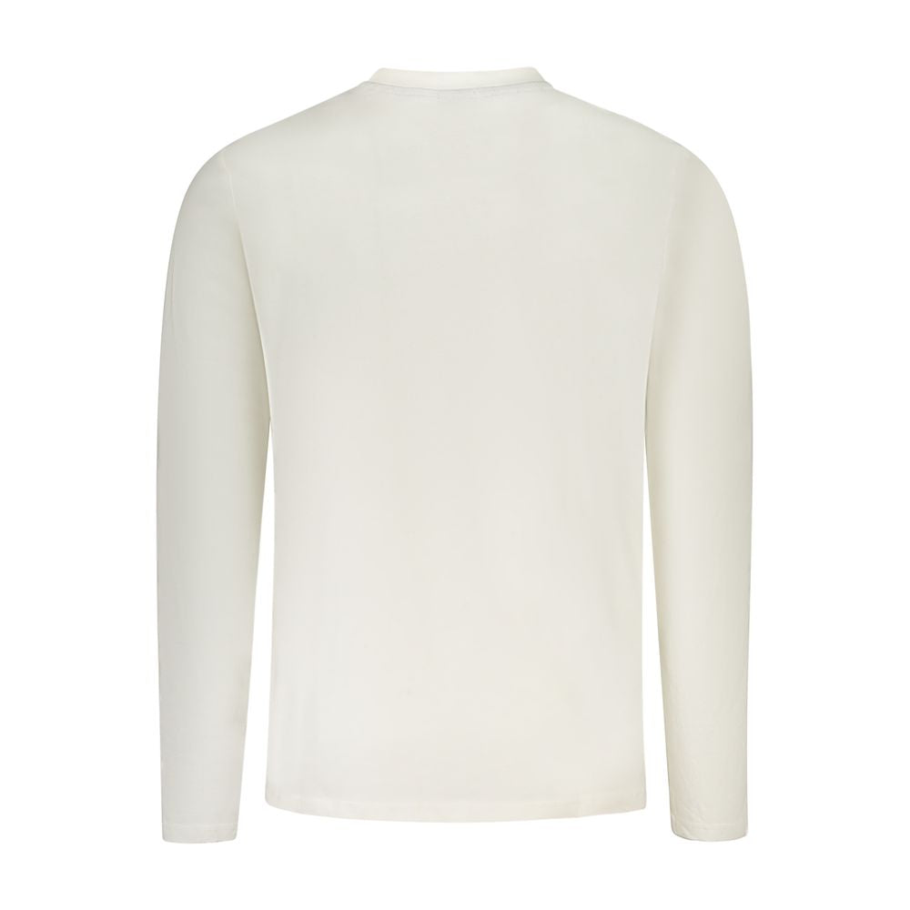 تيشيرت رجالي من القطن الأبيض من نورث سيلز