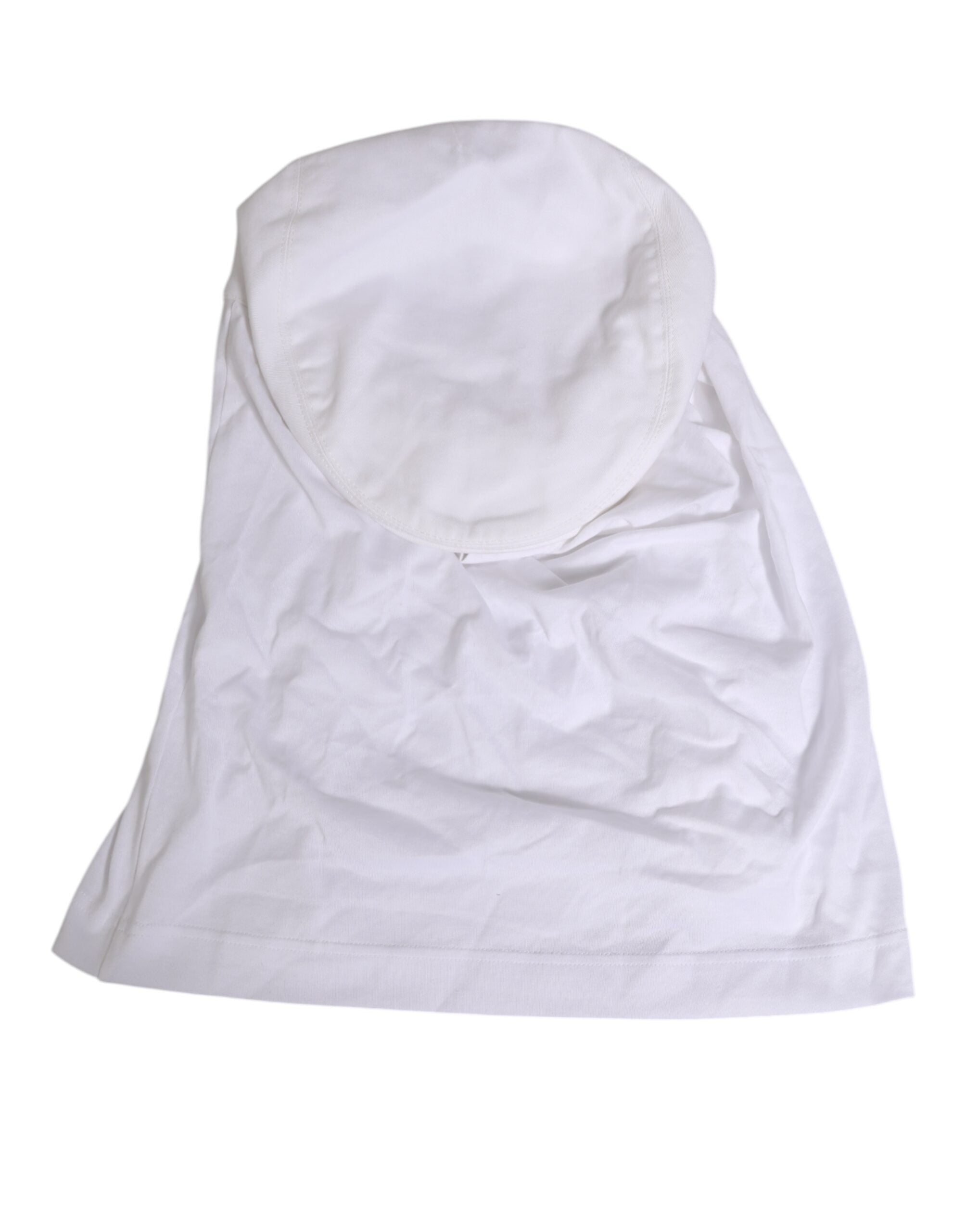 قبعة بيسبول دولتشي آند غابانا بيضاء من القطن بشعار DG