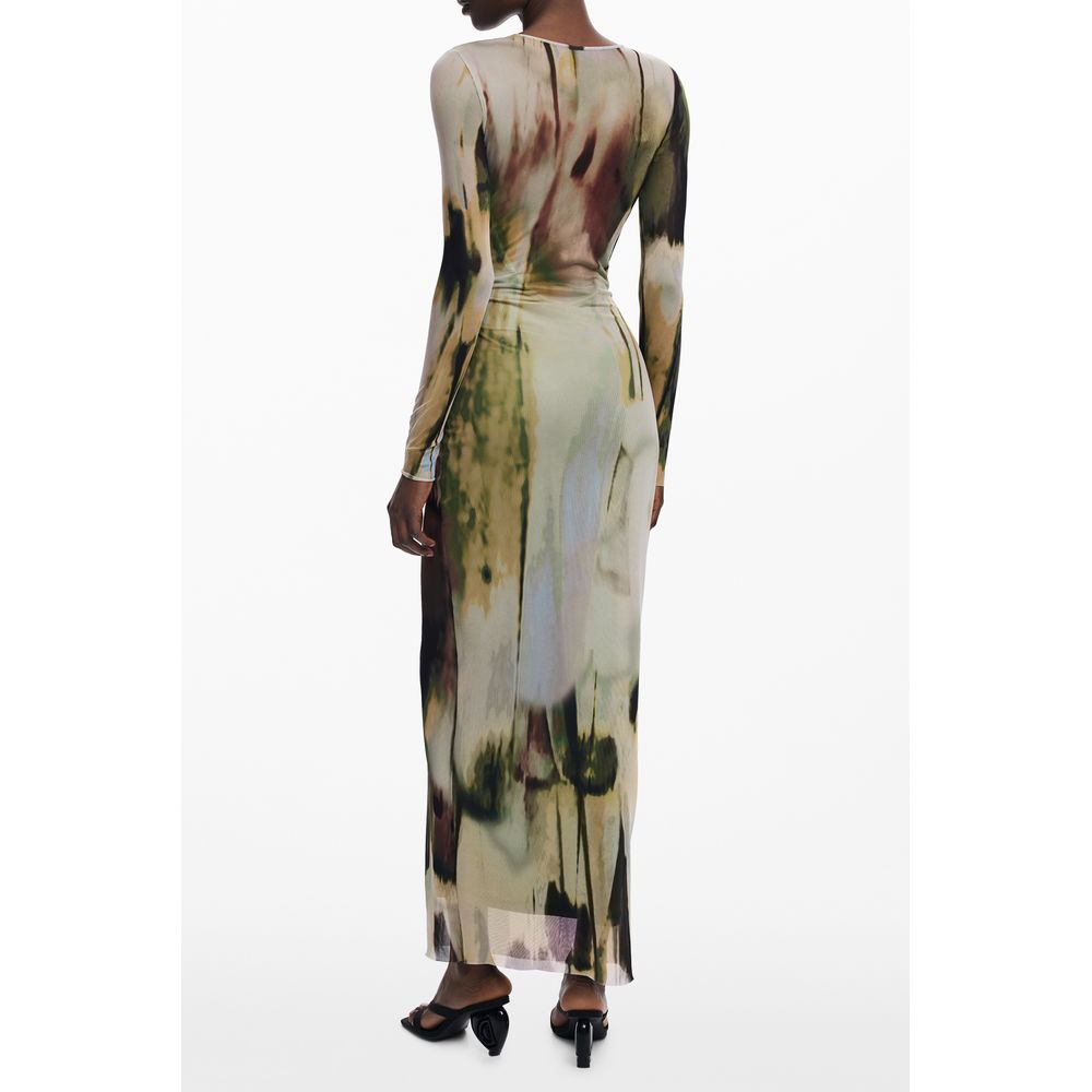 Desigual Verde Polyester Women Dress
