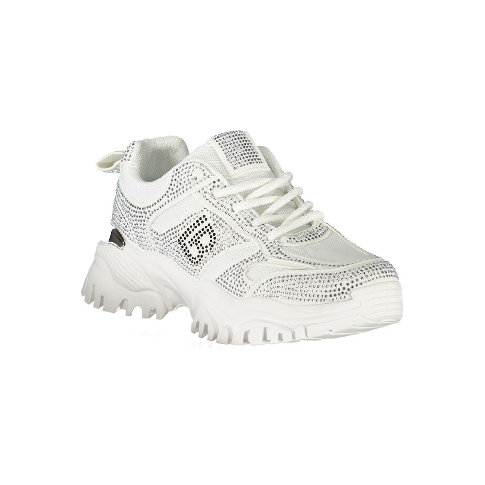 Laura Biagiotti Bianco Polyurethane Women Sneaker