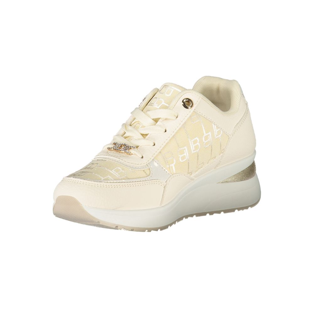 Laura Biagiotti White Polyurethane Women Sneaker