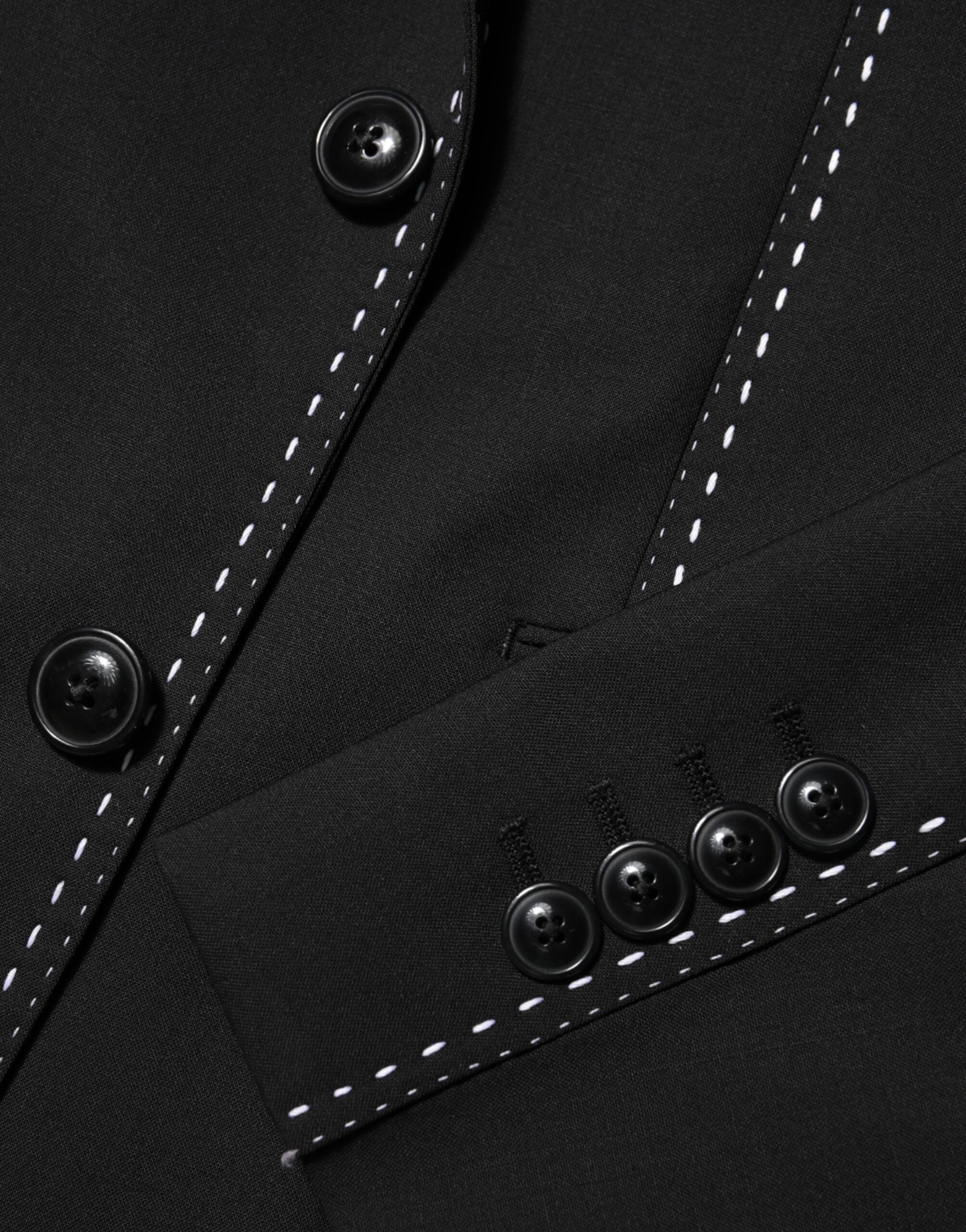 سترة بدلة سوداء من دولتشي آند غابانا SICILIA بزرين