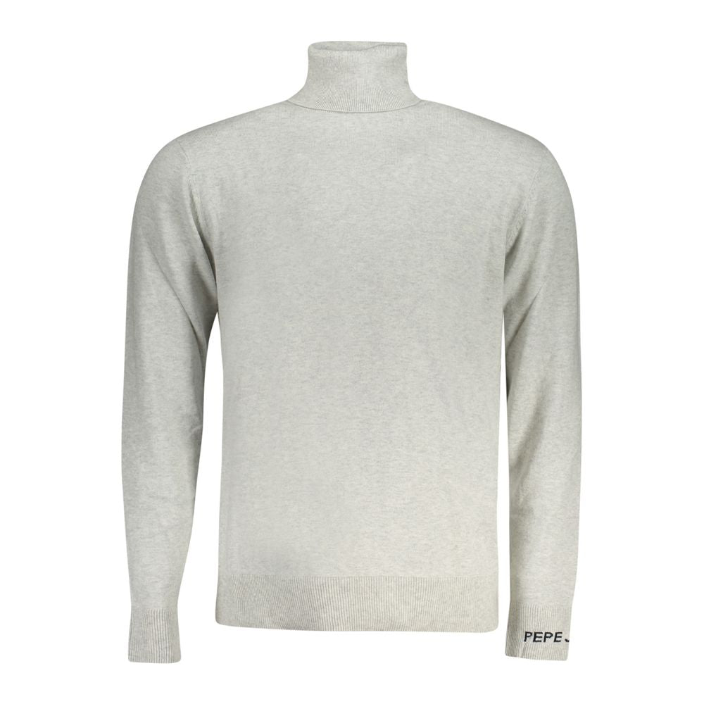 Pepe Jeans Gray Cotton Sweater