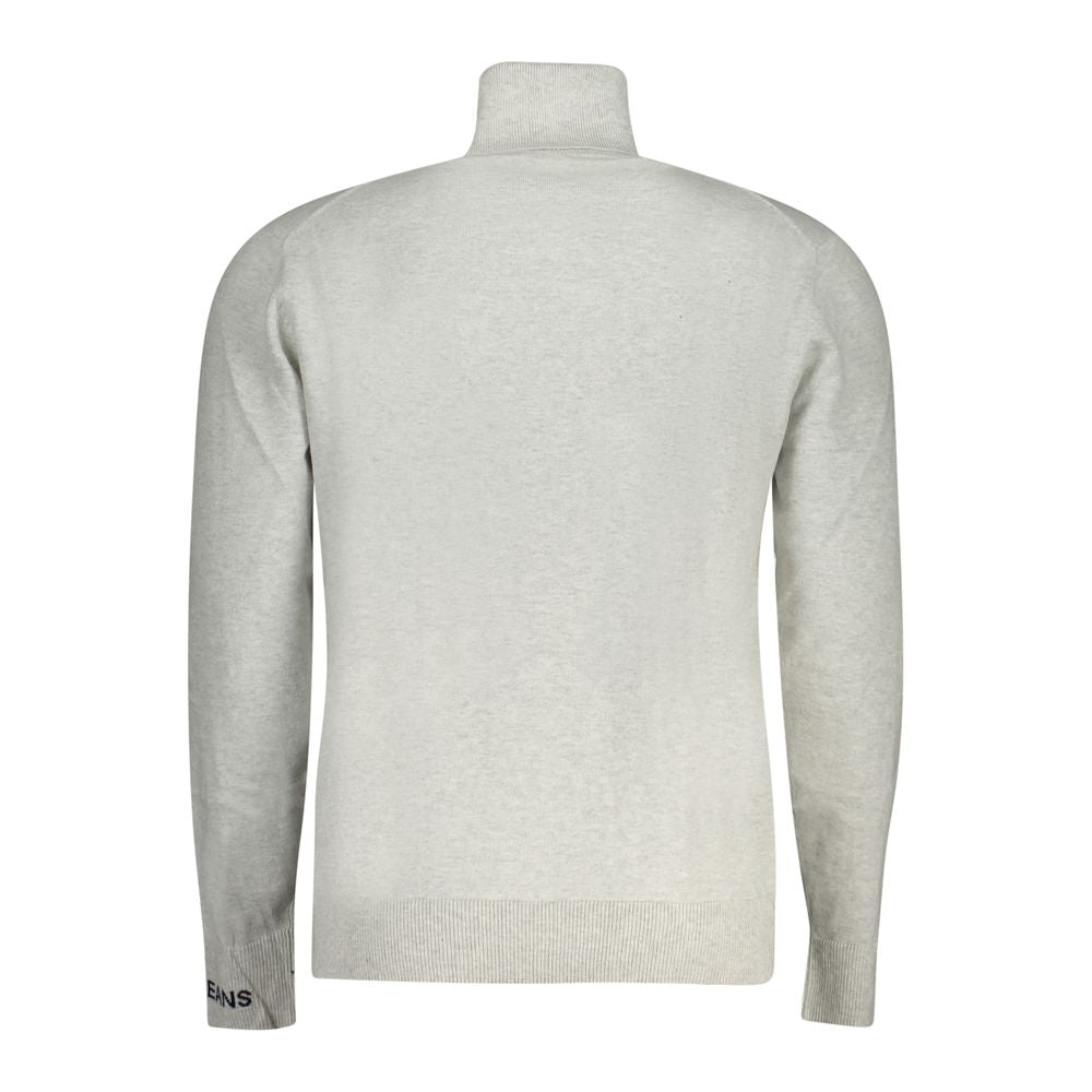 Pepe Jeans Gray Cotton Sweater