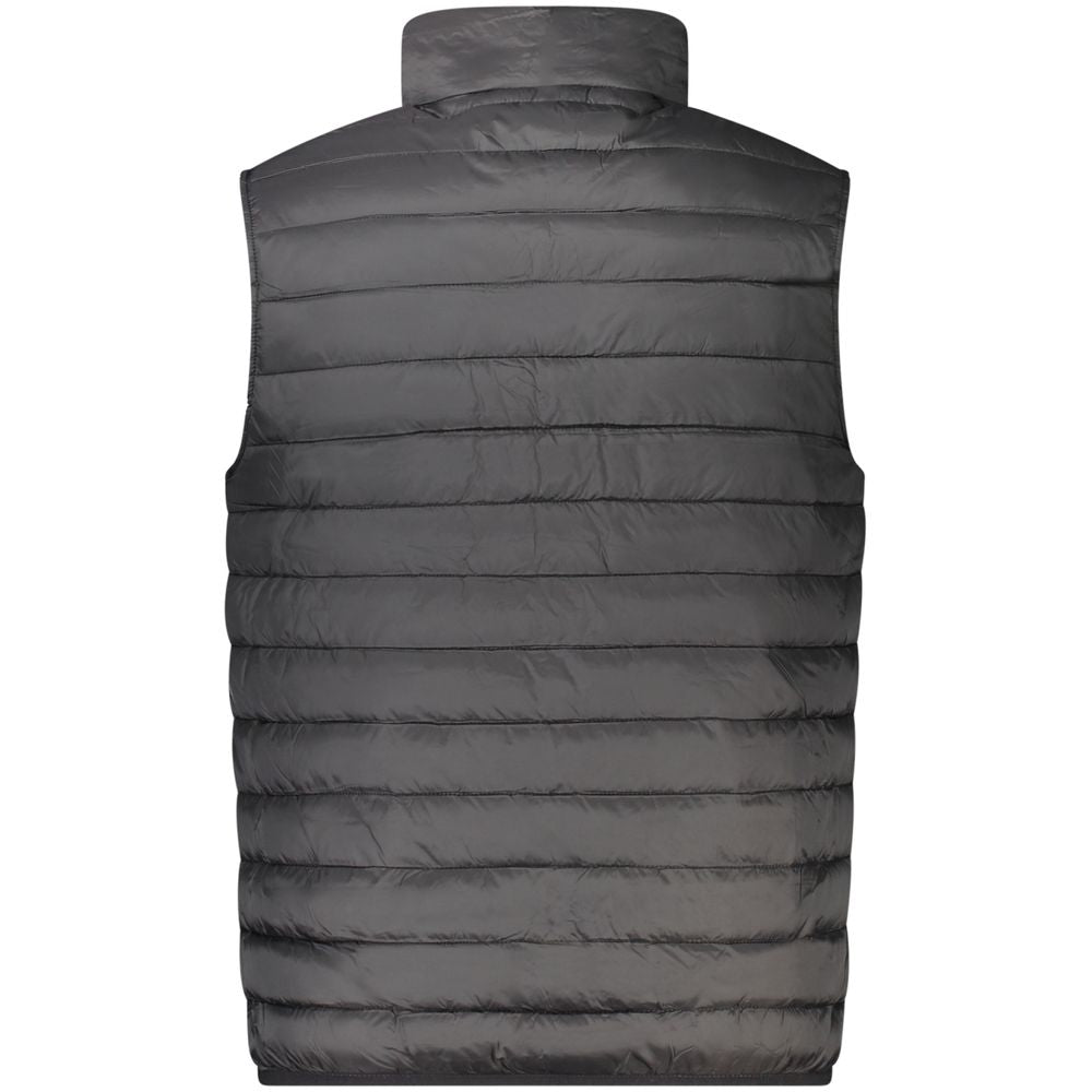 Cavalli Class Black Polyester Men Jacket