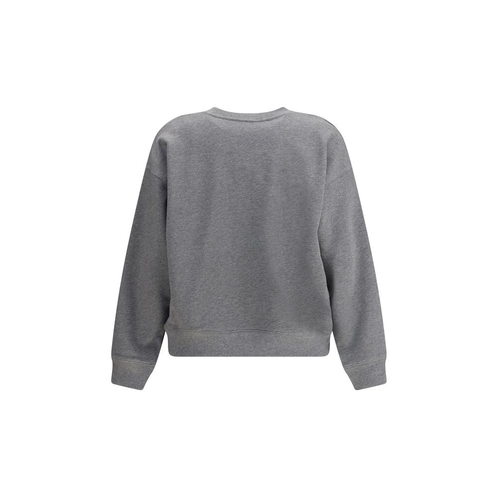 سويت شيرت قطني رمادي من Maison Kitsuné