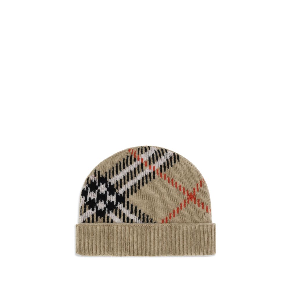 Burberry Beige Cashmere Beanie