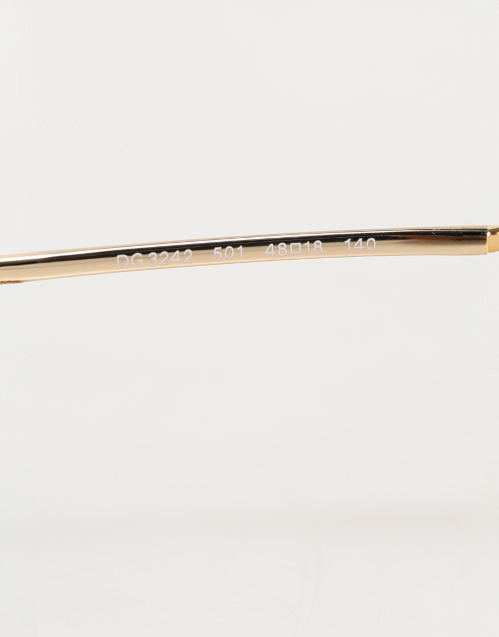 Dolce & Gabbana Black Acetate Cat Eye Frame Eyeglass Reading Glass