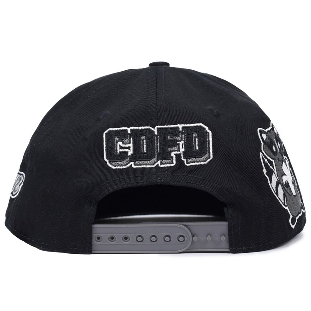 Comme Des Fuckdown Black Cotton Hat