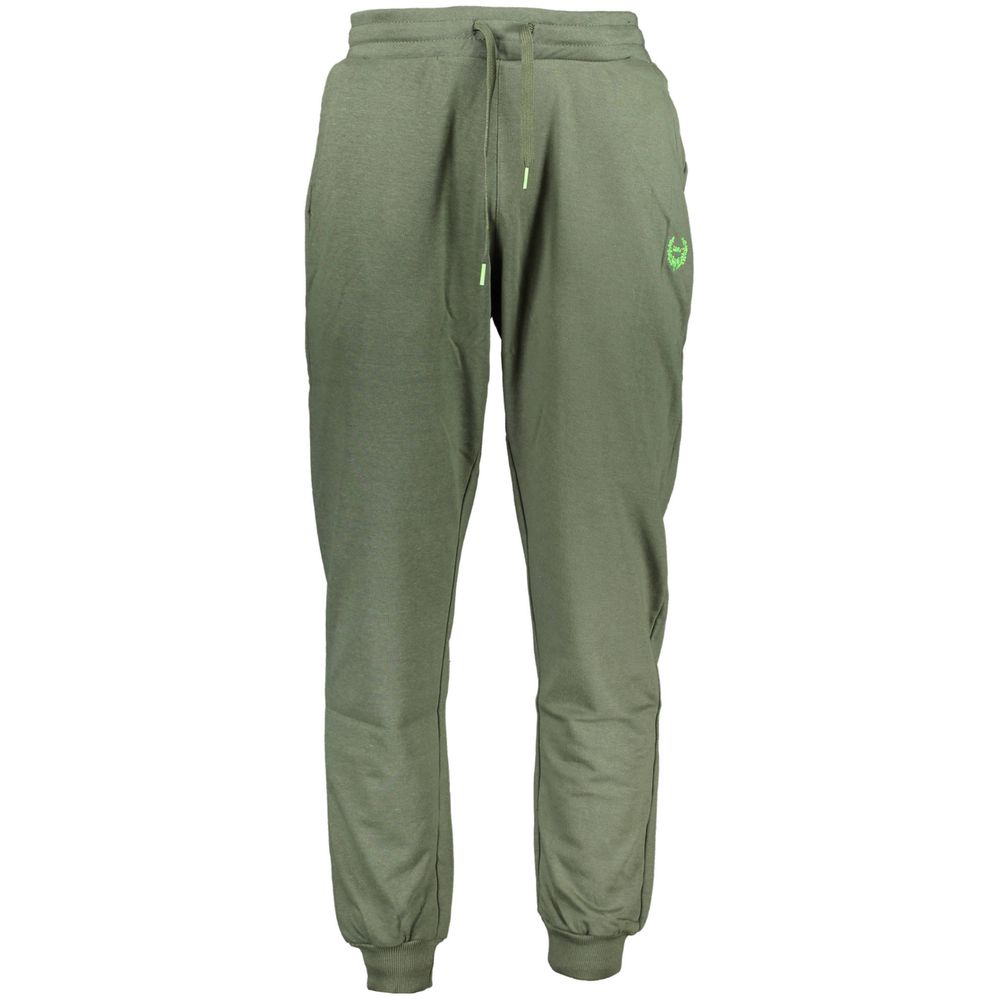 Gianmarco Venturi Verde Cotton Men's Track Pant