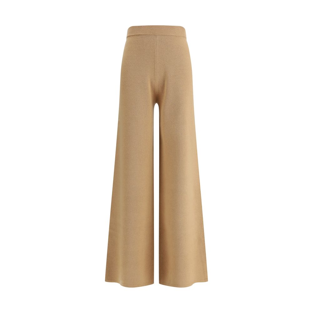 Max Mara Beige Wool Casual Pants