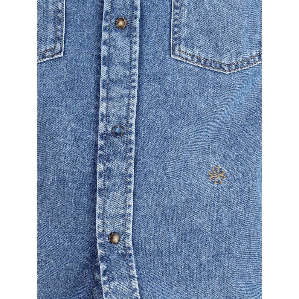 Jacob Cohen Blue Denim Shirt