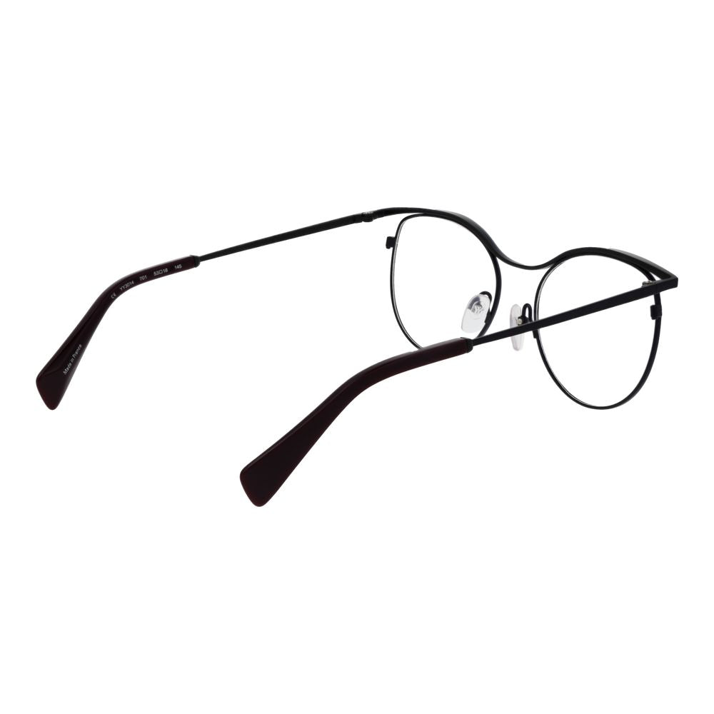 Yohji Yamamoto Black Metal Glasses (Frames) - Luxe Marca
