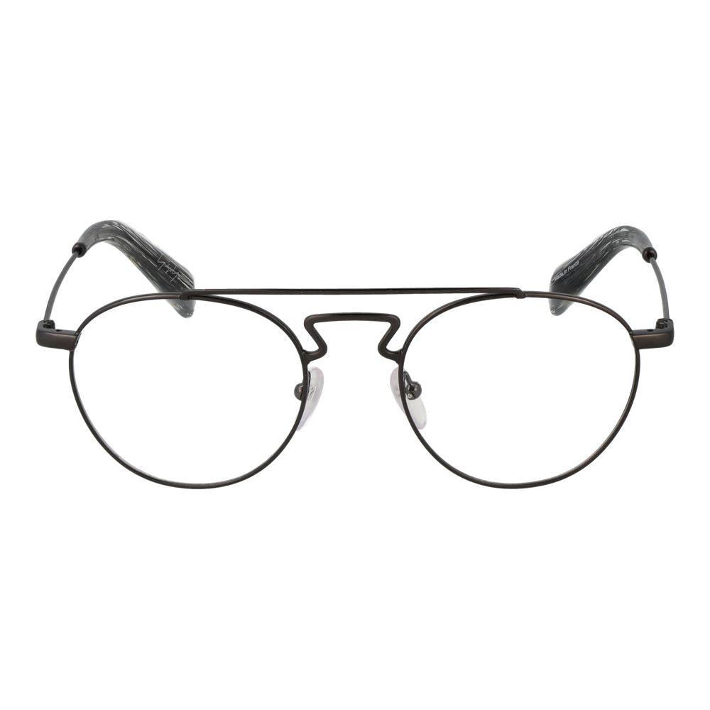 Yohji Yamamoto Black Metal Glasses (Frames) - Luxe Marca